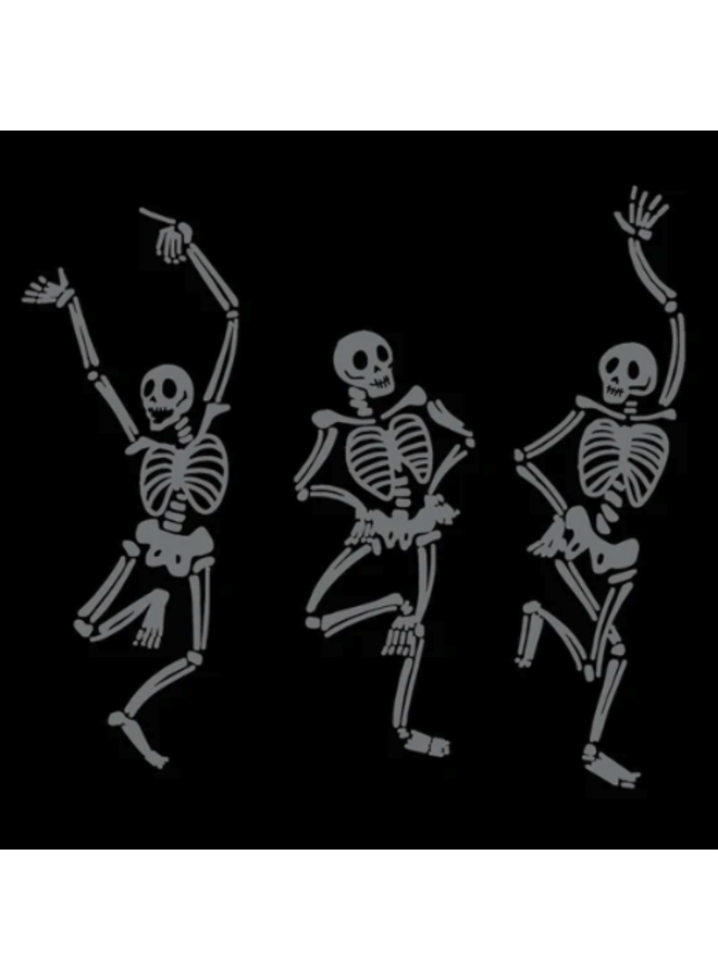 Skeleton Dance Cocktail Napkin - pack of 20
