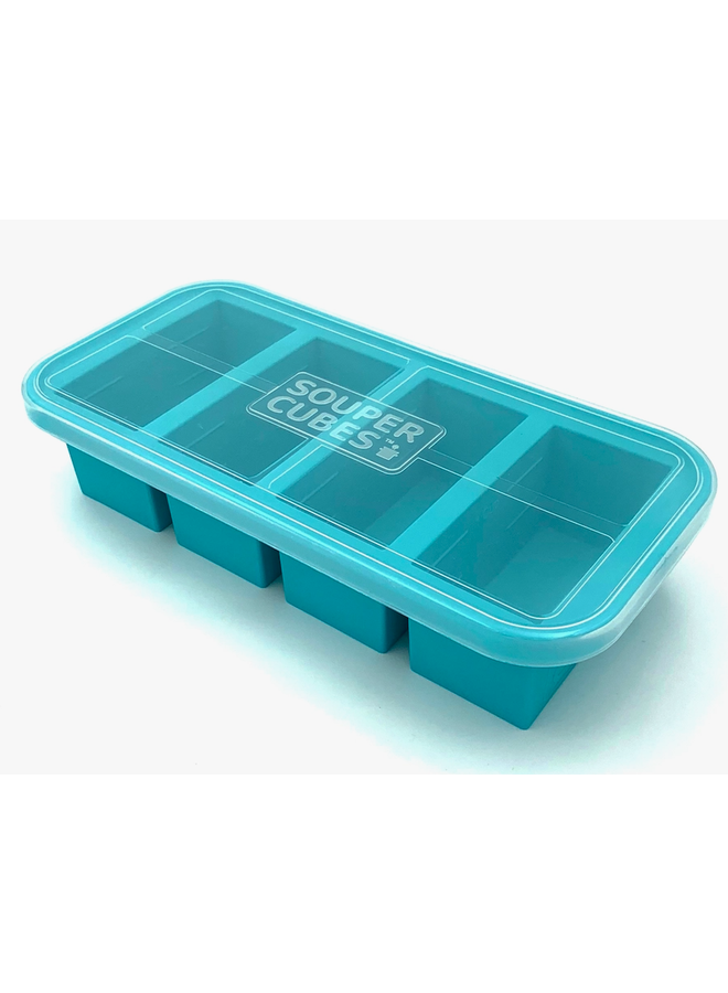 Souper Cubes 1 Cup Freezing Tray Aqua Color - Pack of 1