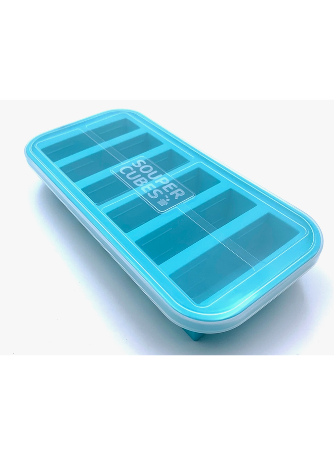 Souper Cubes 1/2 Cup Freezing Tray Aqua Color - Pack of 1