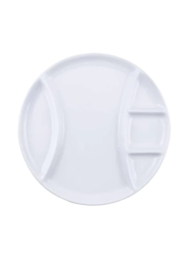 Fondue/Raclette Porcelain Plates – Round