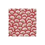 Pontchartrain Scalloped Red Cocktail Napkin - 20 Per Package