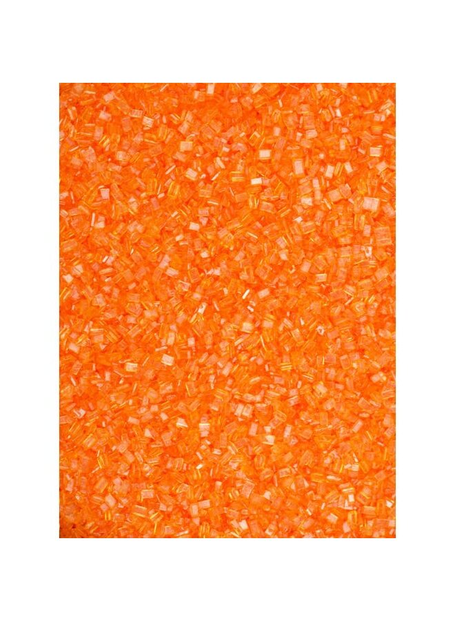 Popsicle Orange Sparkling Sugar Small Jar 3.5 oz