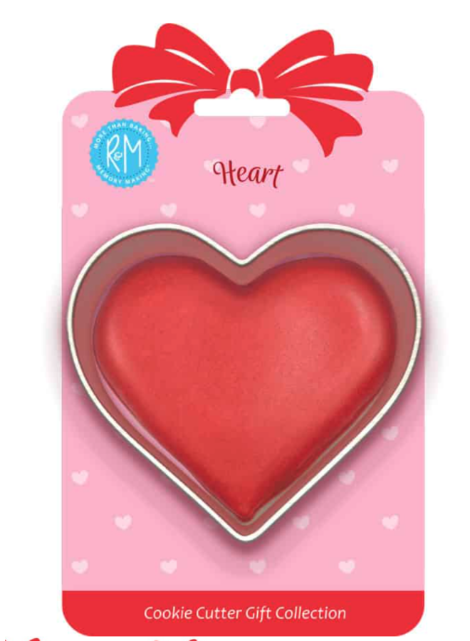Heart Cookie Cutter 3.25″ Carded