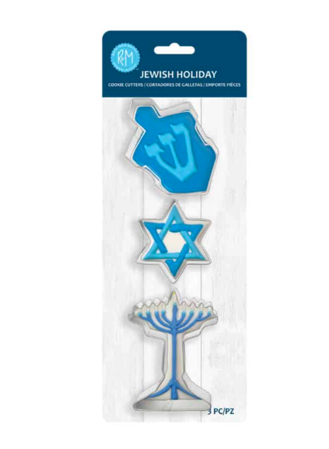 Jewish Holiday 3 PC Cookie Cutter Set