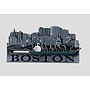 Boston Magnet with Sliding Swanboat