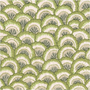 Pontchartrain Scallop Green Cocktail Napkins - 20 Per Package
