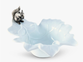 Vagabond House’s Fine Porcelain Leaf Bowl