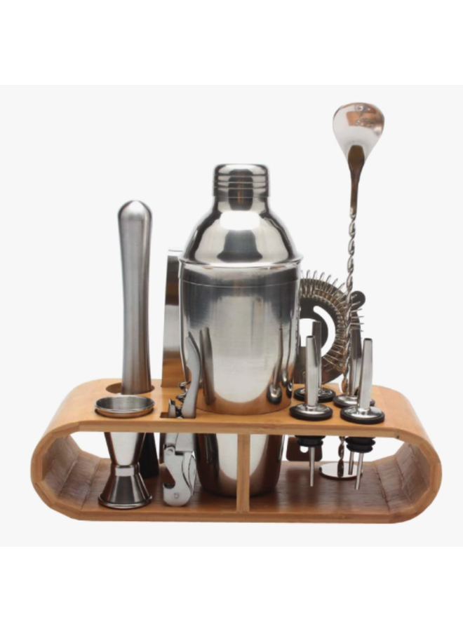 Sliver Bar Cocktail Shaker Set Blackstone's of Beacon Hill