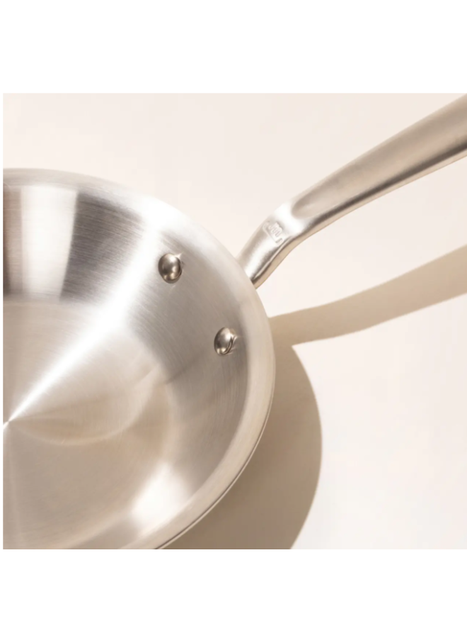 12" Stainless Steel Fry Pan