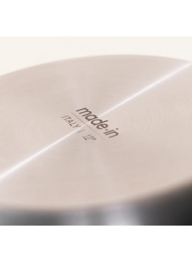12" Stainless Steel Fry Pan