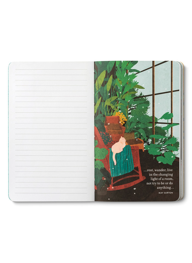 Write Now Journal "Sometimes the most important thing" Softcover Journal