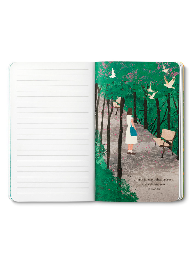 Write Now Journal "Sometimes the most important thing" Softcover Journal