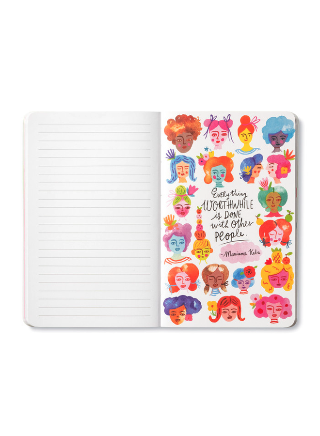 Write Now Journal "Individually we are one drop" Softcover Journal