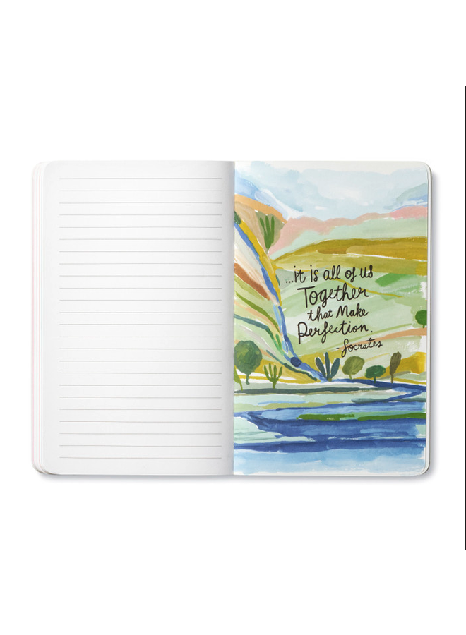 Write Now Journal "Individually we are one drop" Softcover Journal