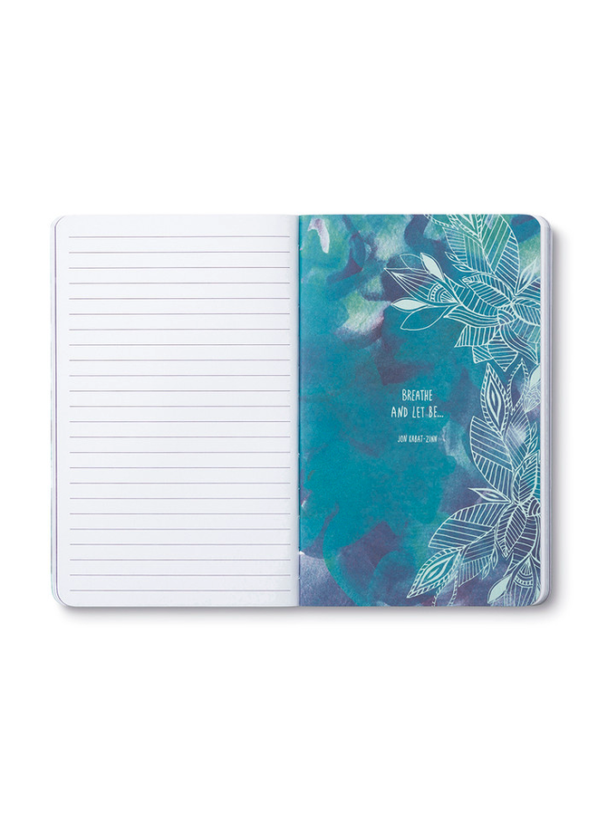 Write Now Journal "Quiet the mind and the soul" Softcover Journal