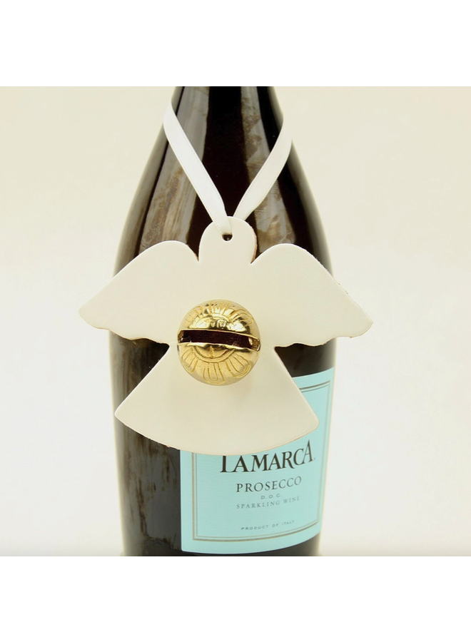 Angel Keepsake Bell w/ White Ribbon