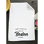Don't Make Me Use My Boston Accent Hand Towel 16" x 24"
