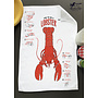 How to Eat a Lobster Hand Towel 16" x 24"
