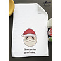 He Sees You When You Are Drinking Hand Towel 16" x 24"