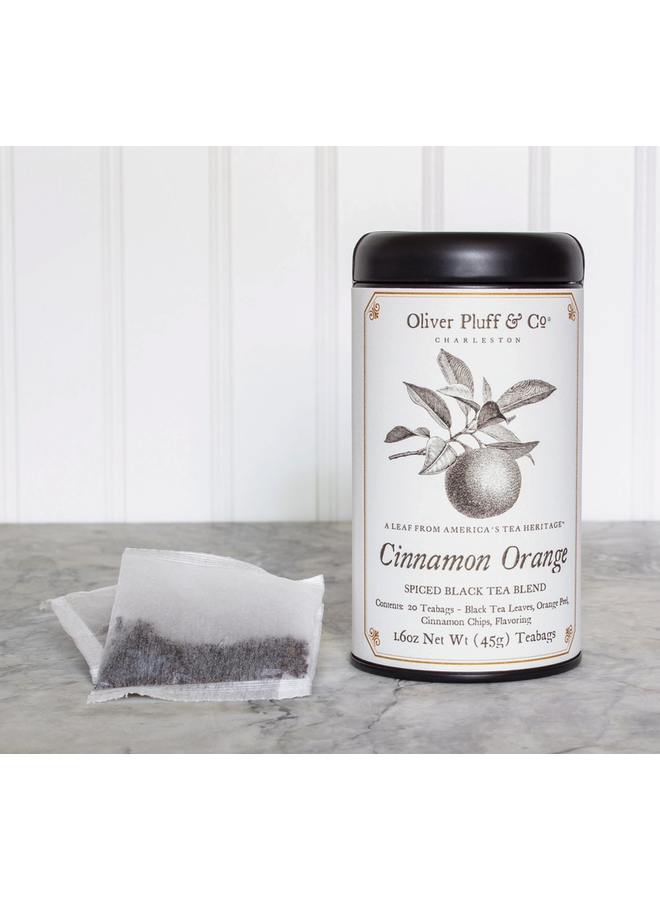 Cinnamon Orange Spice - 20 Teabags in Signature Tea Tin