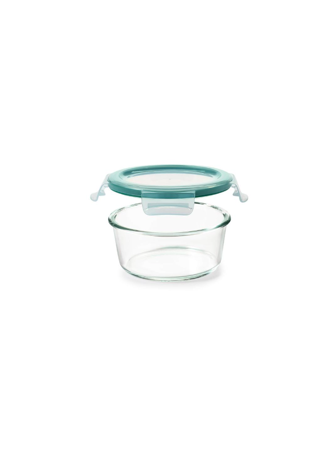 4 Cup Smart Seal Glass Round Container