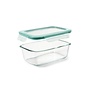 8 Cup Smart Seal Glass Rectangle Container