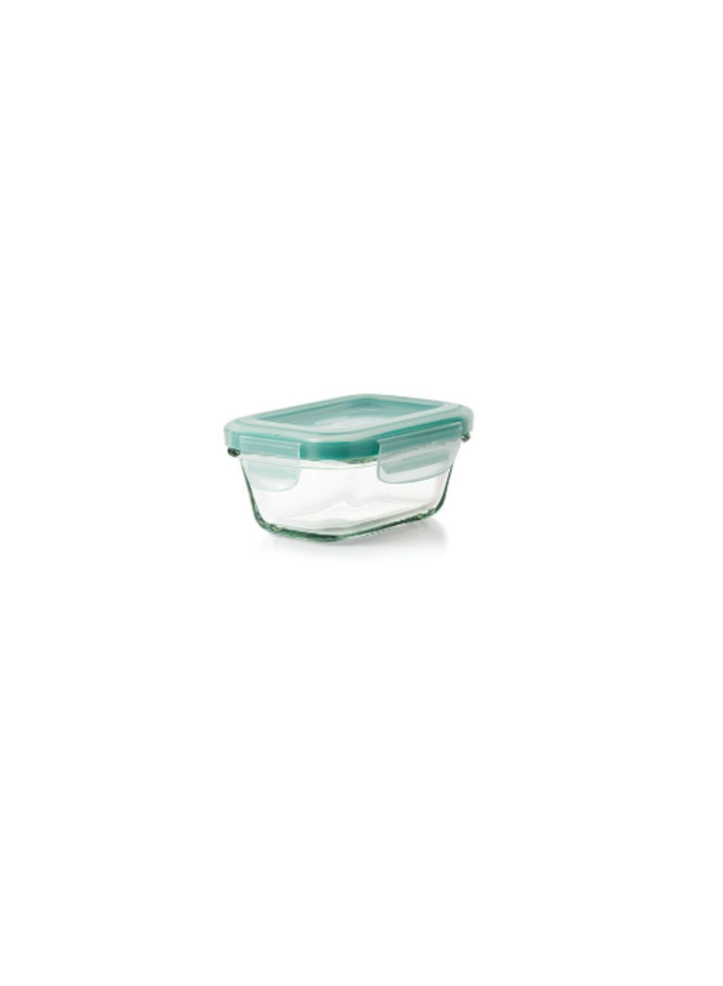 4 oz Smart Seal Glass Rectangle Container