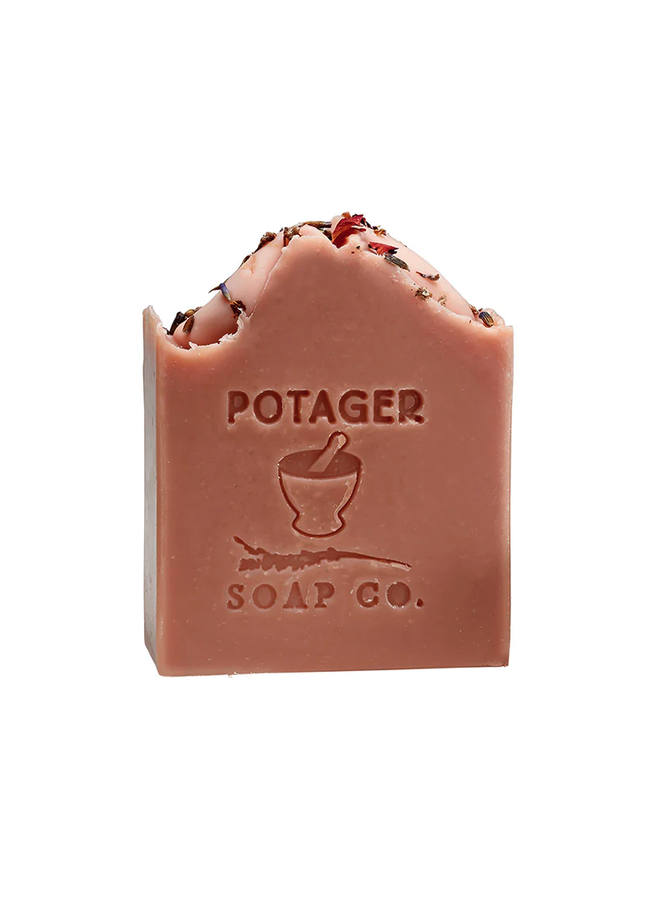 Bar Soap Secret Garden with Pink Clay