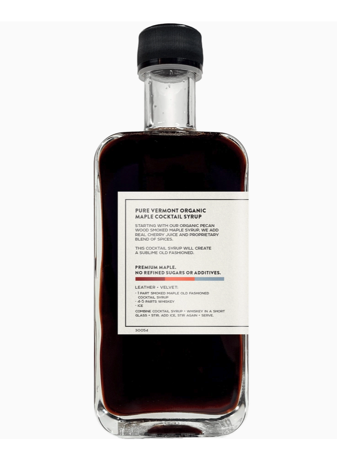 Smoked Maple Old Fashioned Cocktail Mixer 250ml