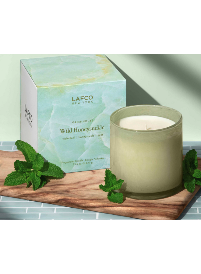 Signature Wild Honeysuckle Candle 15.5oz