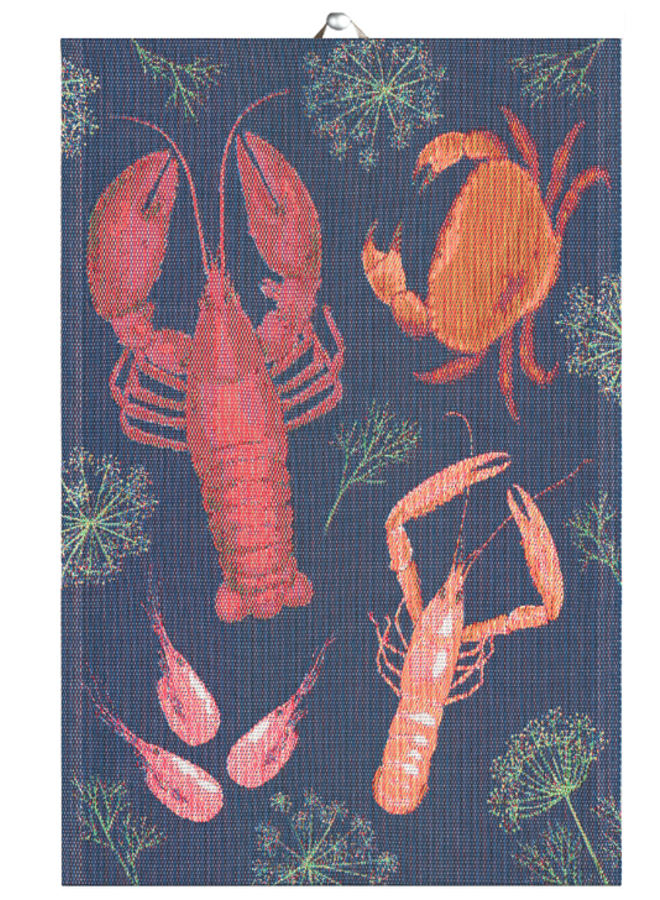 Seafood Feast Hand Towel 16" x 24"