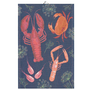 Seafood Feast Hand Towel 16" x 24"
