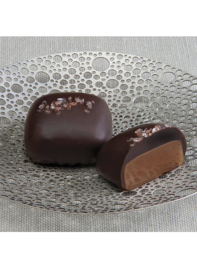 Salted Caramels in Dark Chocolate 12 Pc Cello