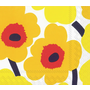 Marimekko Unikko Dark Yellow Cocktail Napkins - Pack of 20