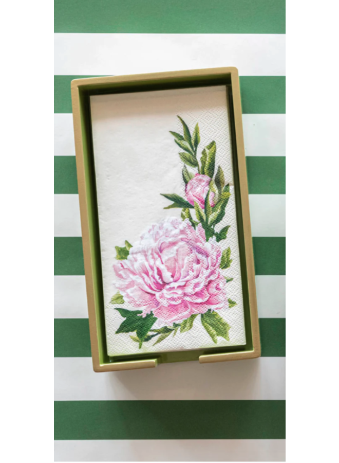 Peony Guest Napkin - pack of 16