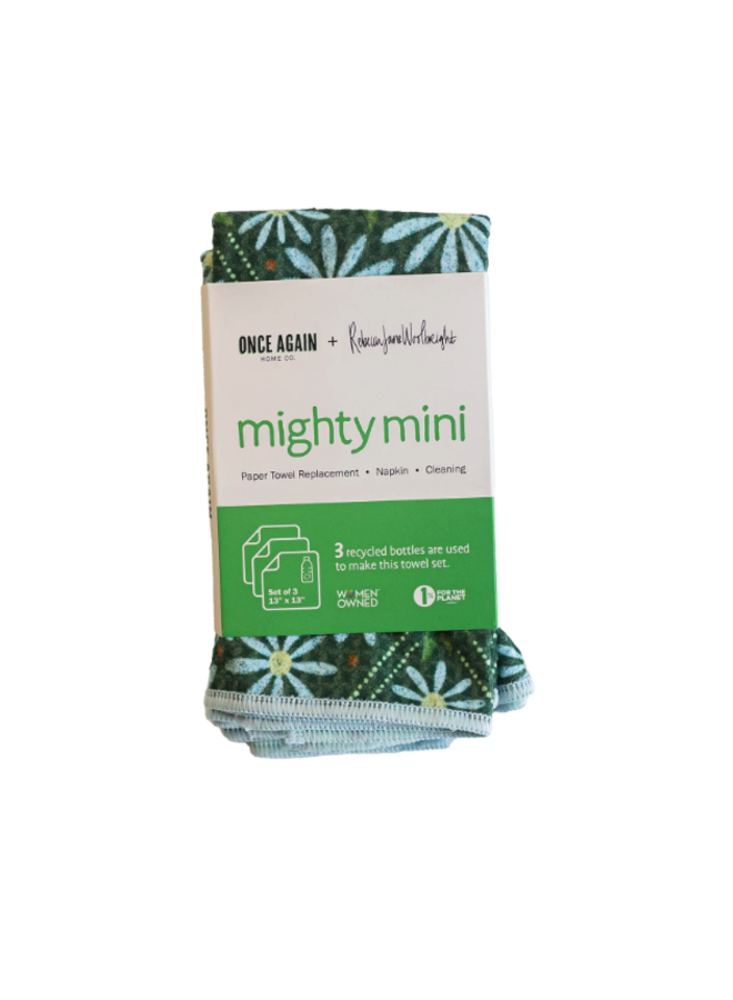 Mighty Mini Towel (Set of 3) First Light Eden Green