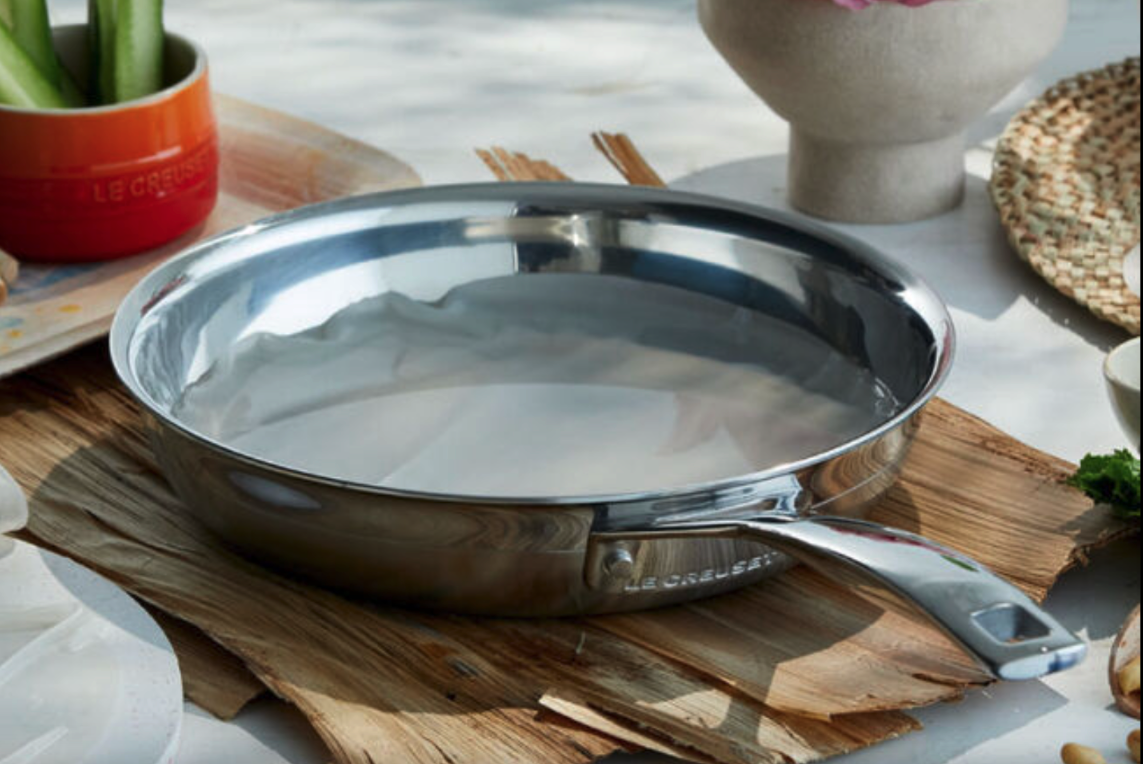 Le Creuset's Stainless Steel Fry Pan