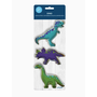 Dino 3pc Cookie Cutter Carded Set