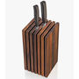 Walnut Slotted Knife Block For Up To 12 Knives