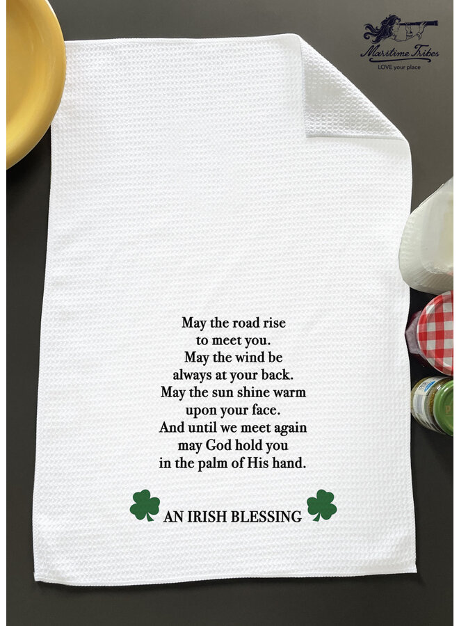 Irish Blessing Hand Towel 16" x 24"