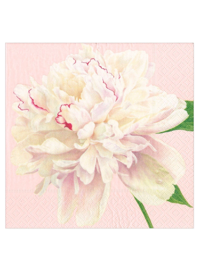 Duchess Peonies Blush Lunch Paper Napkins