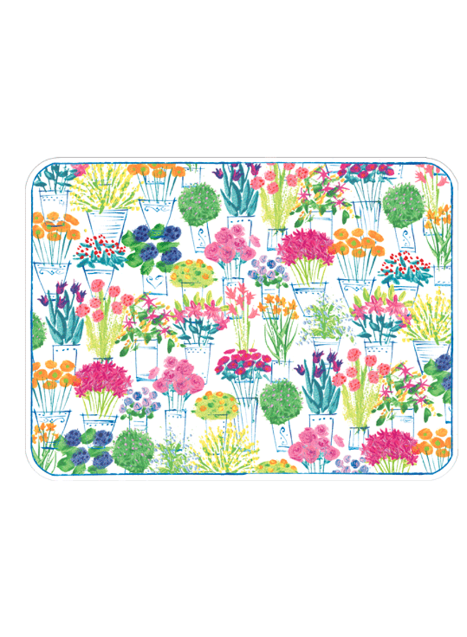 Flower Market Placemats - 12 Per Package