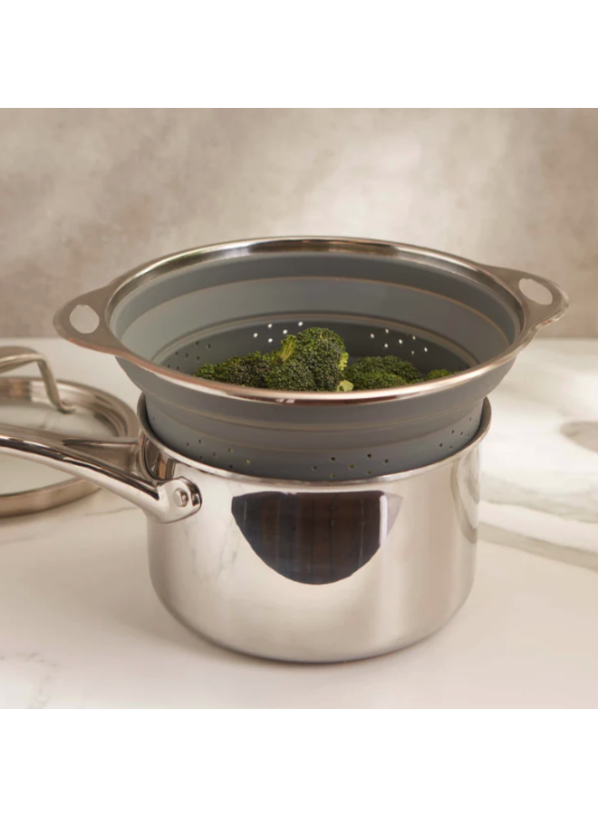 Collapsable Collander SS Rim