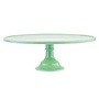 Jadeite Glass Cake Stand