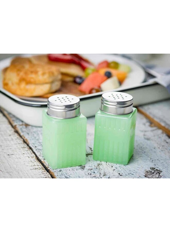 Jadeite Glass Collection 2oz Salt & Pepper Shaker