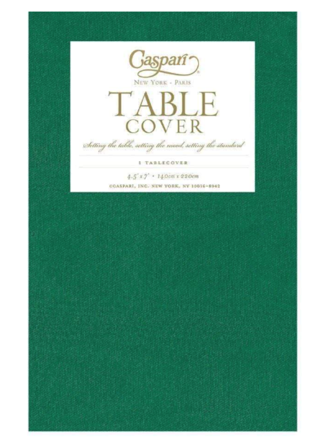 Moiré Paper Table Cover in Moss Green - 1 Each