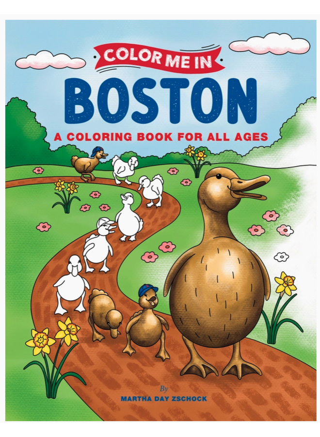 Color Me Boston Coloring Book