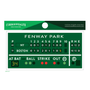 Fenway Park Scoreboard Sticker 4"