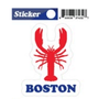 Boston Lobster Red & Blue Sticker 3.5"