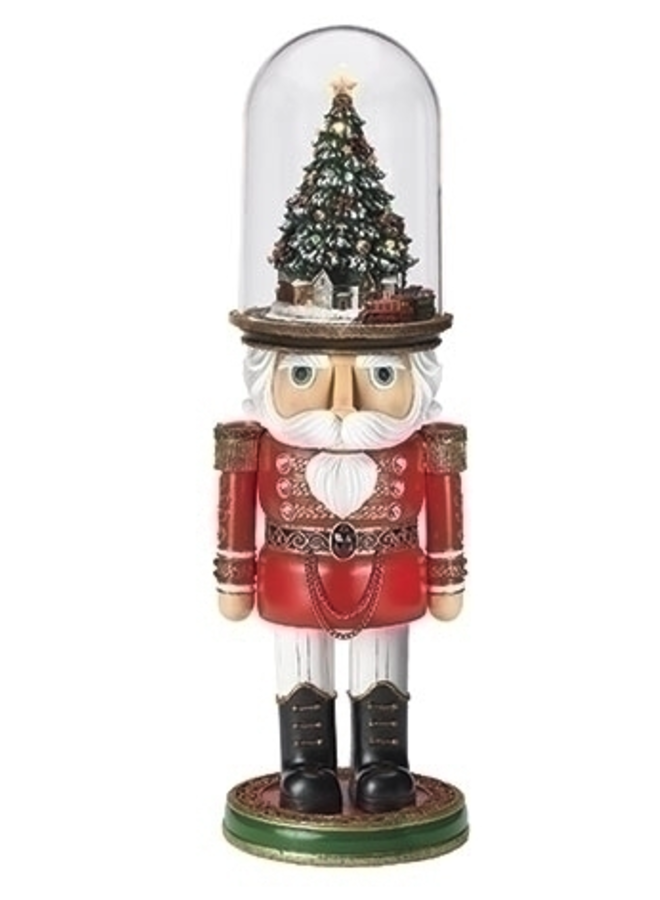 25" Lighted Musical Nutcracker